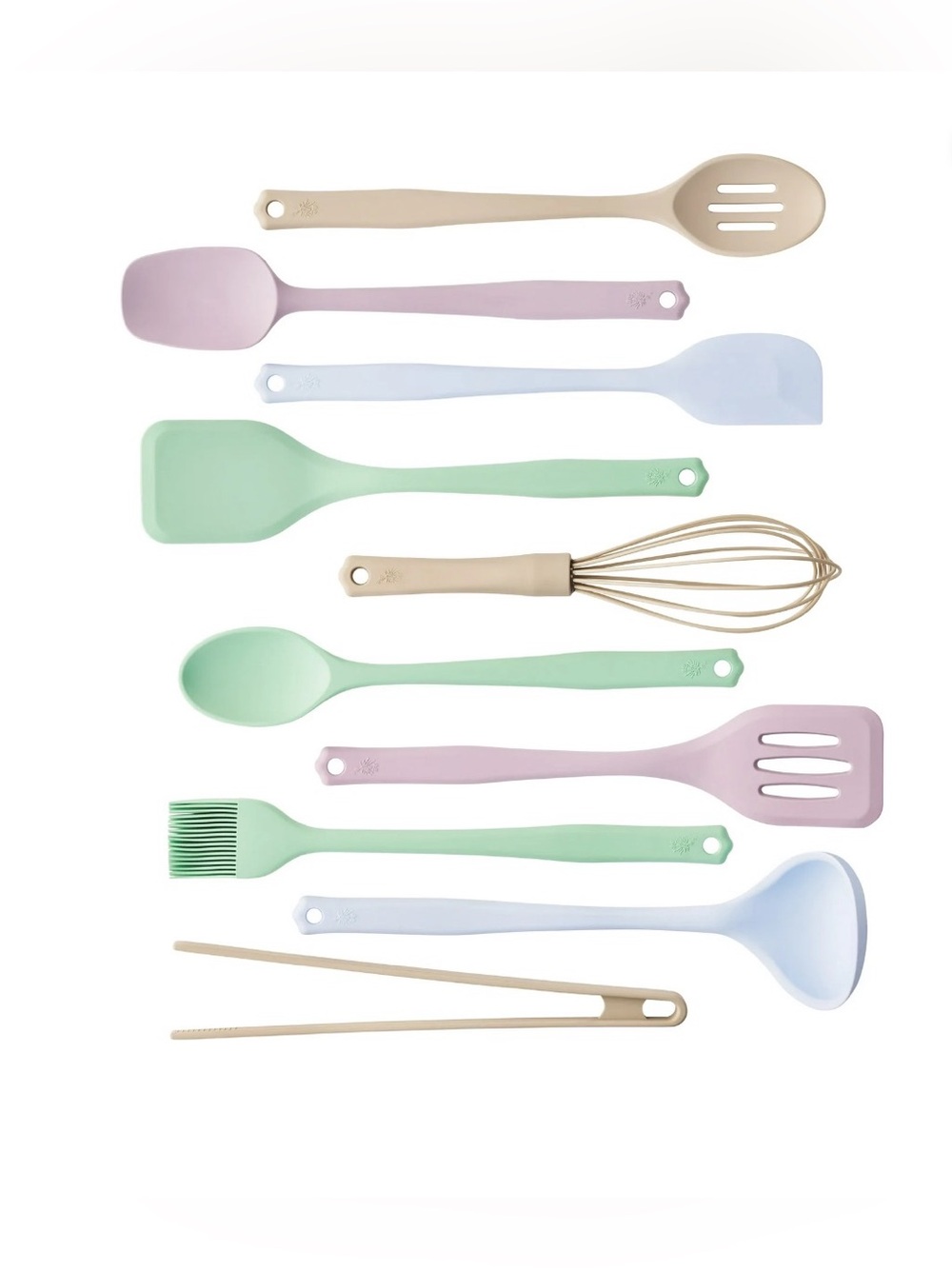 The Pioneer Woman 10 piece silicone Pastel Kitchen Utensil Set